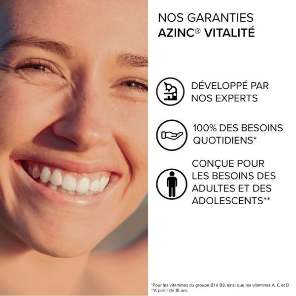 Arkopharma Azinc Vitalité (Offre spéciale 60 gélules + 14 offertes)