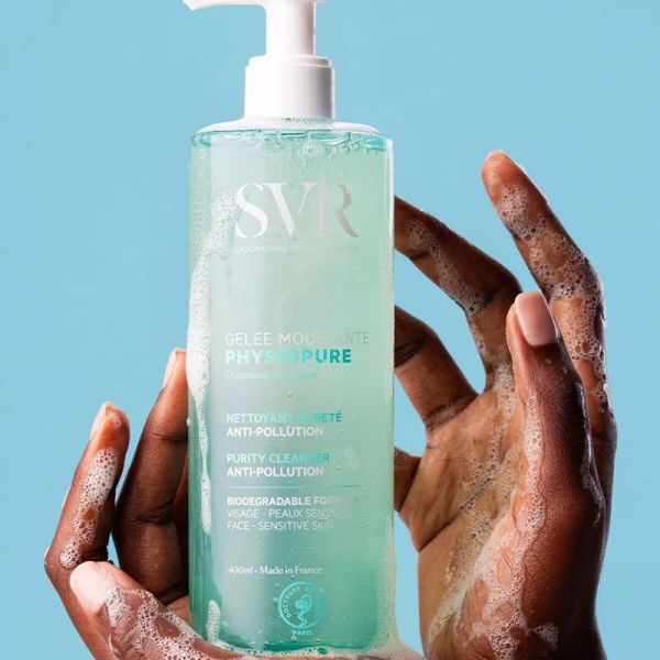 SVR Physiopure Gelée Moussante nettoyant pureté anti-pollution (400 ml)