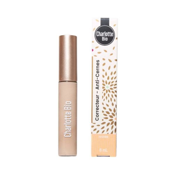 Charlotte Bio Correcteur Anti-Cernes Bio teinte Ivoire (8 ml)