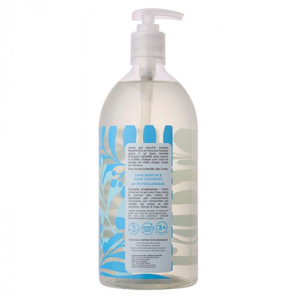 MKL Green Nature Gel douche surgras Bio Neutre (1l)