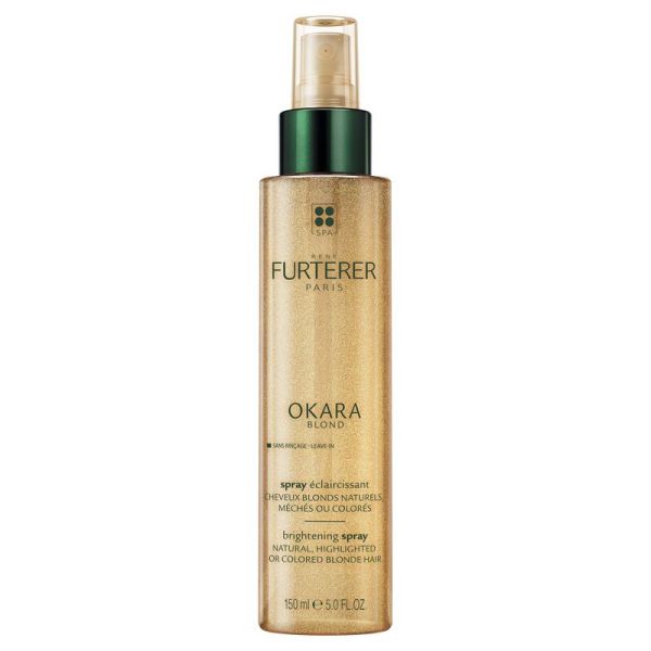 Okara Blond Spray Eclaircissant cheveux blonds naturels, méchés ou colorés (150 ml)