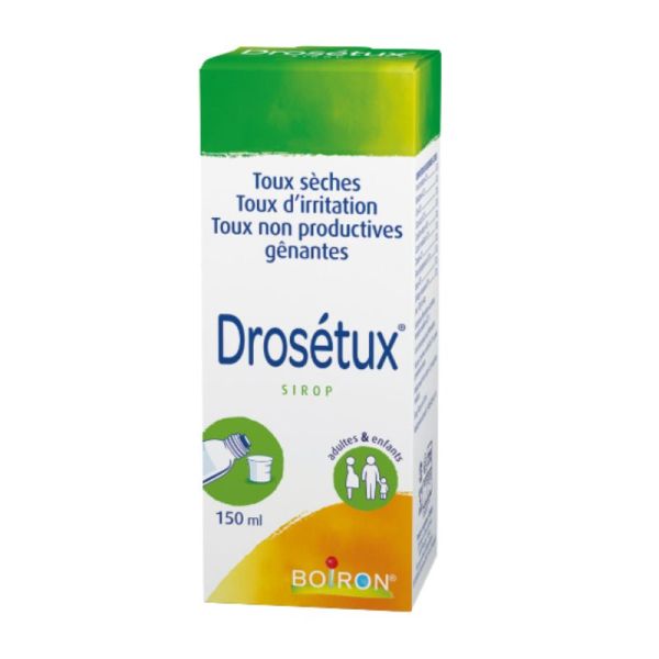 Boiron Drosétux Sirop Toux sèche Adultes & enfants (150Ml)