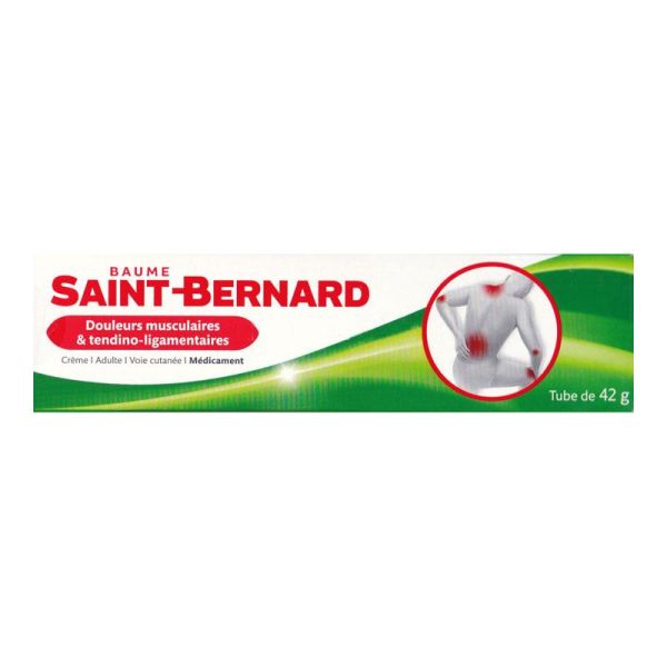 Baume Saint Bernard douleurs d’origine musculaire et tendino-ligamentaire (42 g)