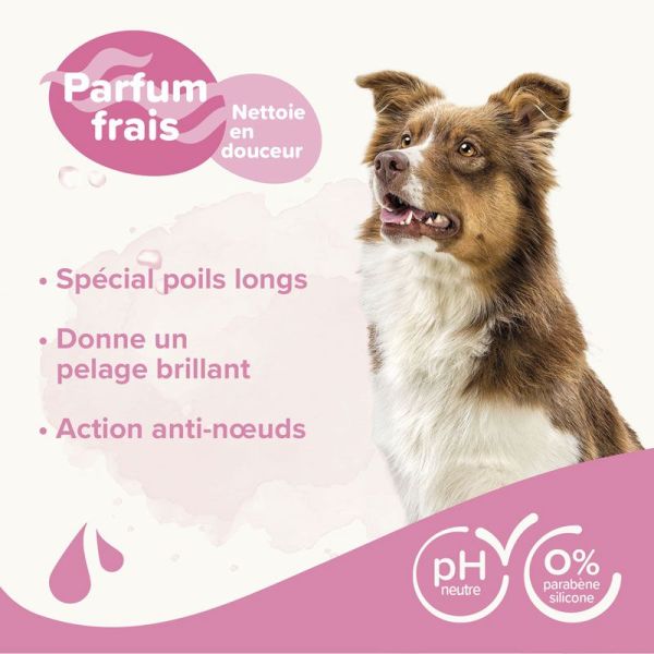 Beaphar Essentiel Shampoing pour chien au pelage long (250 ml)