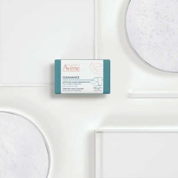 Avène Cleanance Savon nettoyant solide désincrustant (100 g)