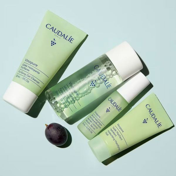 Caudalie Vinopure Coffret découverte Starter Kit Anti-Imperfections à l'Acide Salicylique