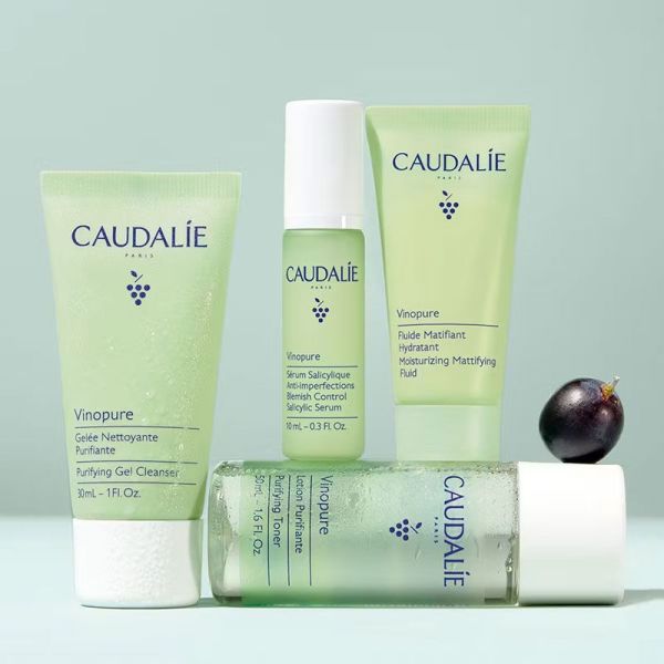 Caudalie Vinopure Coffret découverte Starter Kit Anti-Imperfections à l'Acide Salicylique
