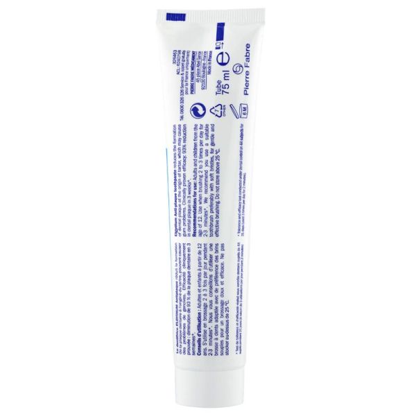 Elgydium Dentifrice Antiplaque, réduit la plaque dentaire & reminéralise (75 ml)