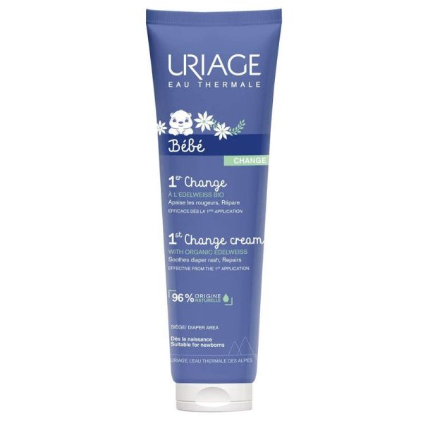 Bébé 1er Change Crème à l'eau thermale & à l'Edelweiss Bio (100ml)