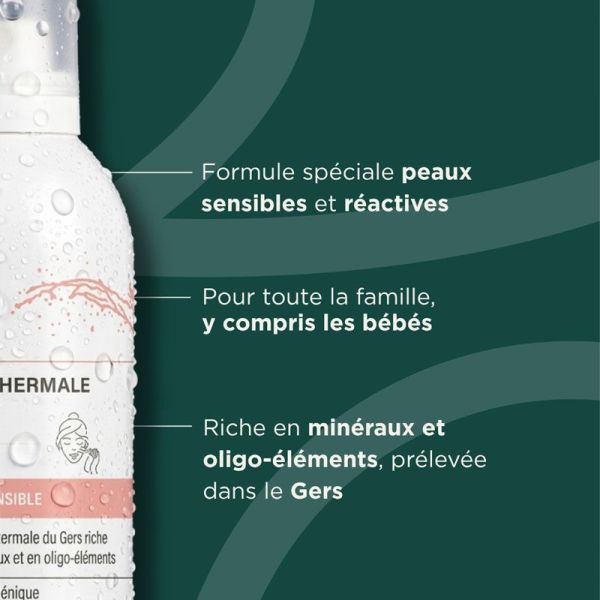 Pharmactiv Dermasoin Spray Eau Thermale du Gers Peau Sensible (300 ml)