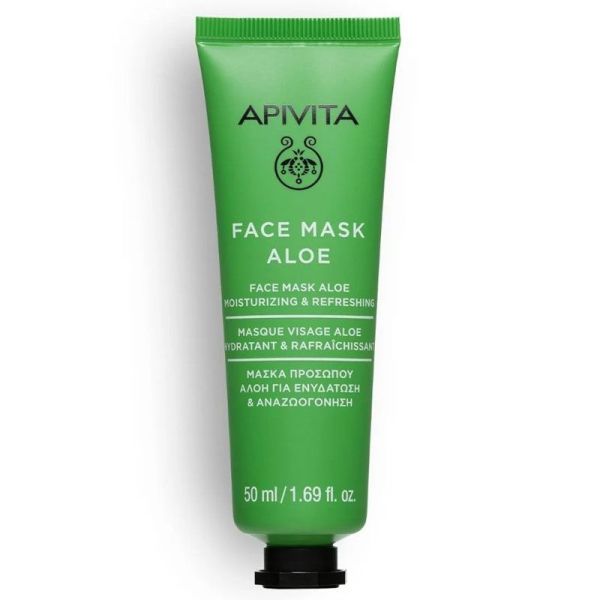 Masque Visage à l'Aloe Vera hydratant et rafraichissant (50 ml)
