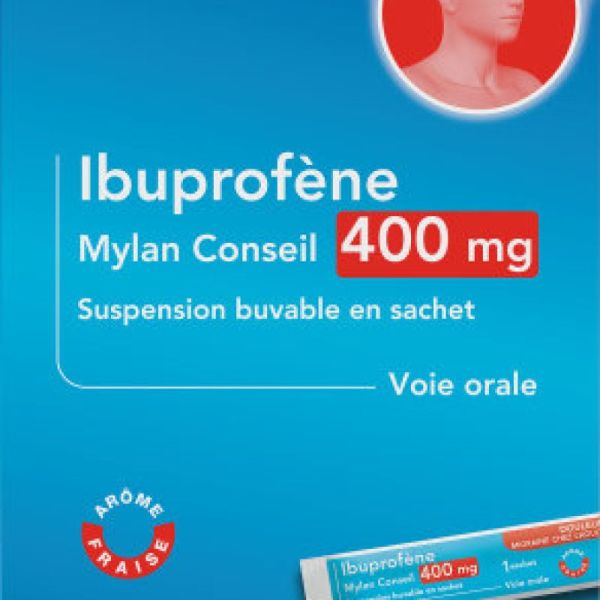 Ibuprofene 400Mg (10 Sachets)