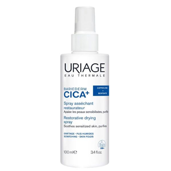 Uriage Bariéderm Cica+ Spray asséchant restaurateur (100 ml)