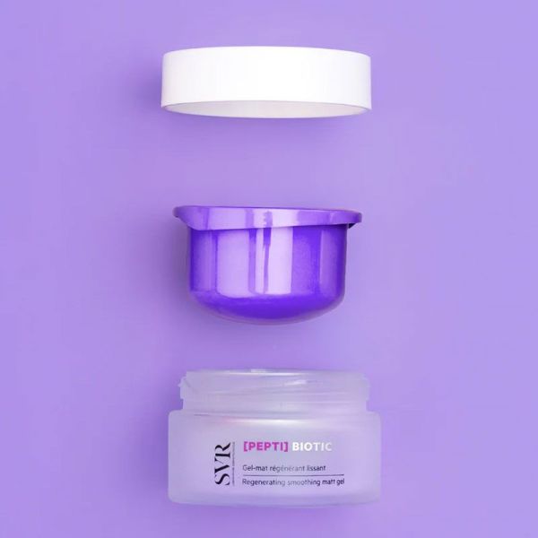 SVR [Pepti] Biotic Gel-mat retexturisant lissant (50 ml, rechargeable)