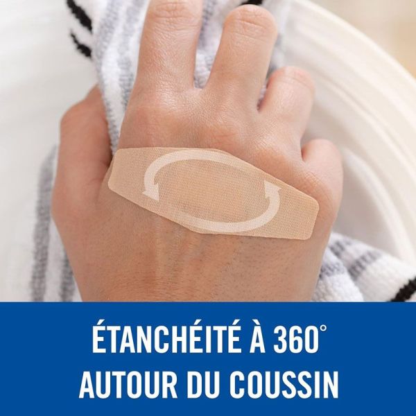 3M Nexcare Duo assortiment de pansements adhésifs retrait indolore (x20)