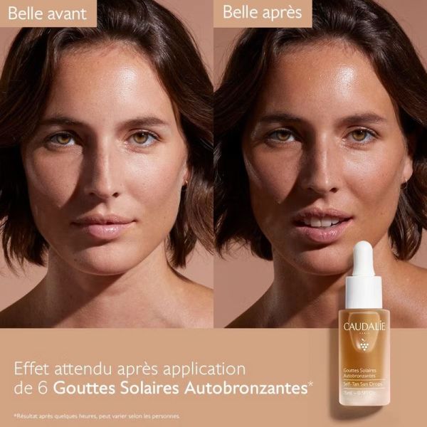 Caudalie Vinocrush Gouttes solaires autobronzantes (15 ml)
