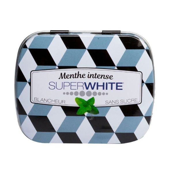 Superwhite Mini Mints Menthe Intense (50 pastilles)