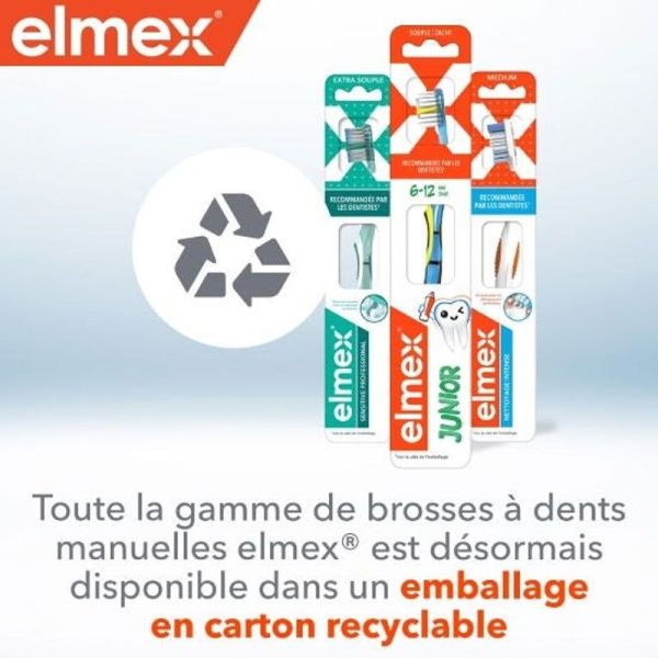 Elmex Brosse à dents souple enfant 0-3 ans (x1)
