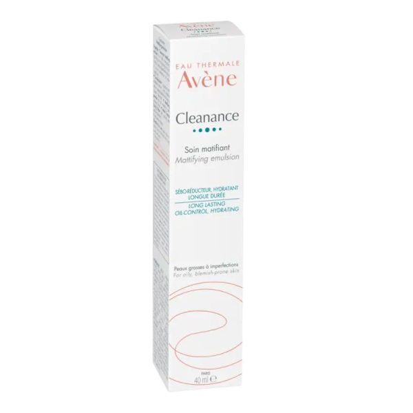 Avène Cleanance Soin Matifiant sébo-réducteur, hydratant longue durée (40 ml)