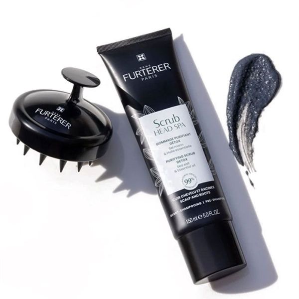 René Furterer Scrub Head Spa Gommage Purifiant Détox  + brosse massante (150 ml)