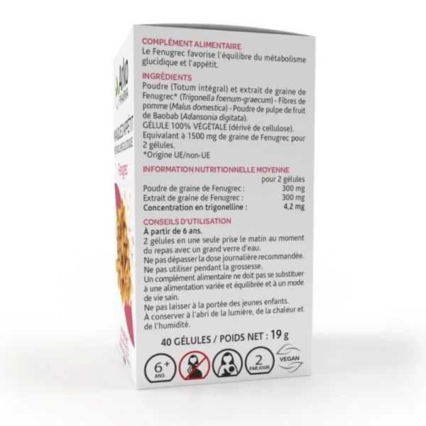 Arkopharma Arkogélules Fenugrec Bio manque d'appétit & métabolisme (40 gélules)