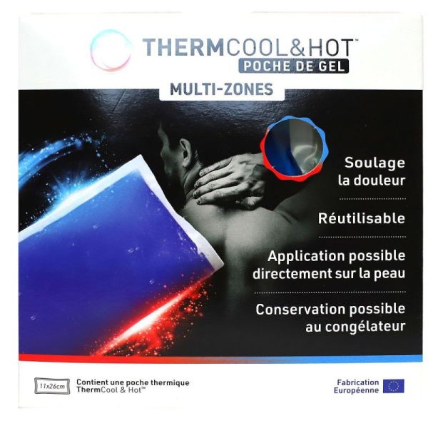 ThermCool & Hot Poche de Gel Multi-Zones douleurs musculaires & articulaires