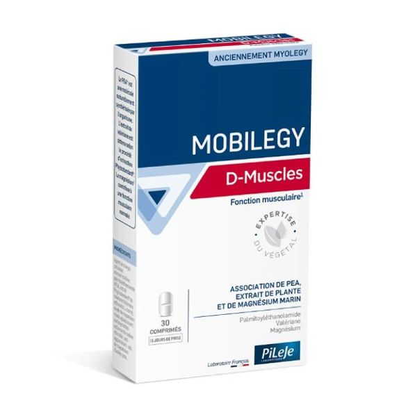 PiLeJe Mobilegy D-Muscles fonction musculaire (30 comprimés)