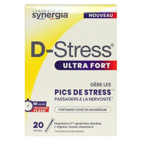 Synergia D-Stress Ultra Fort (20 sachets)