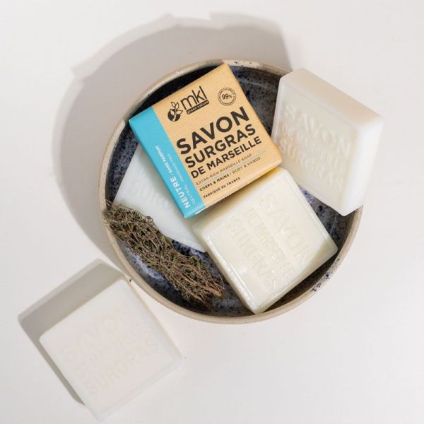 MKL Green Nature Savon de Marseille Surgras - Neutre (100 g)