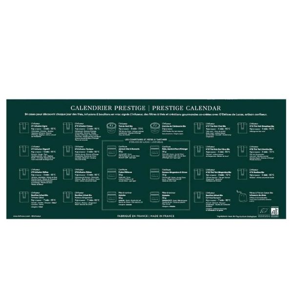 L'infuseur Calendrier de l'Avent Prestige 2026