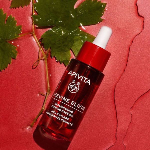 Apivita Beevine Elixir Huile Visage Repulpante Fermeté raffermit, régénère & rajeunit (30 ml)