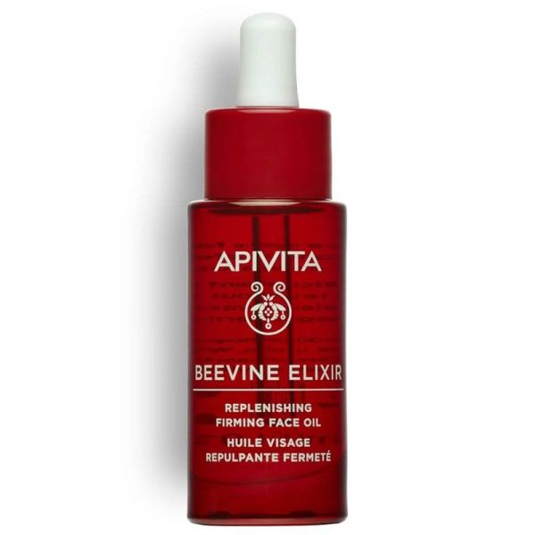 Apivita Beevine Elixir Huile Visage Repulpante Fermeté raffermit, régénère & rajeunit (30 ml)