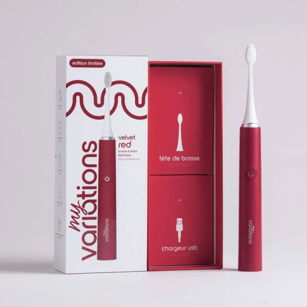 My Variations Brosse à dents électrique sonique Velvet Red édition limitée (x1)