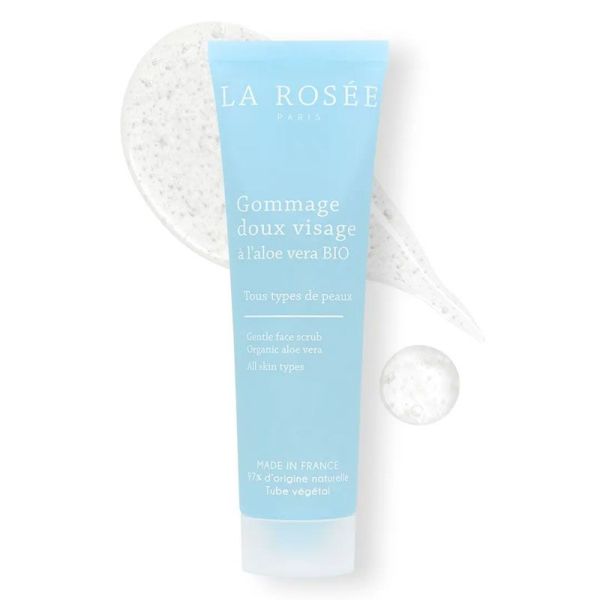 La Rosée Gommage doux visage à l'aloe vera bio tous types de peaux (60 ml)