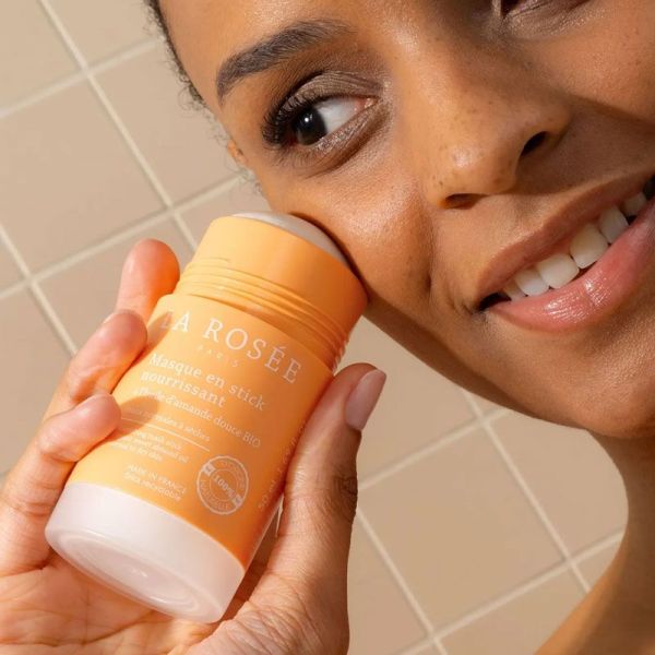 La Rosée Masque en Stick Nourrissant à l'huile d'amade douce bio (50 ml)