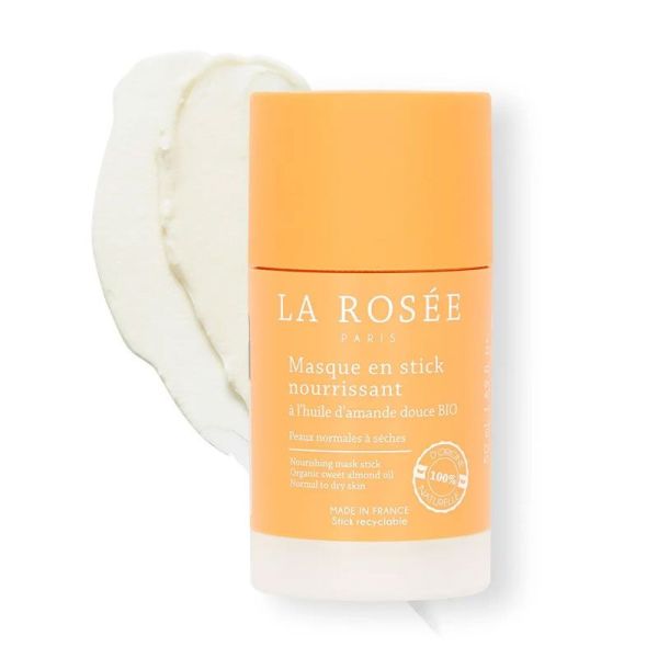 La Rosée Masque en Stick Nourrissant à l'huile d'amade douce bio (50 ml)