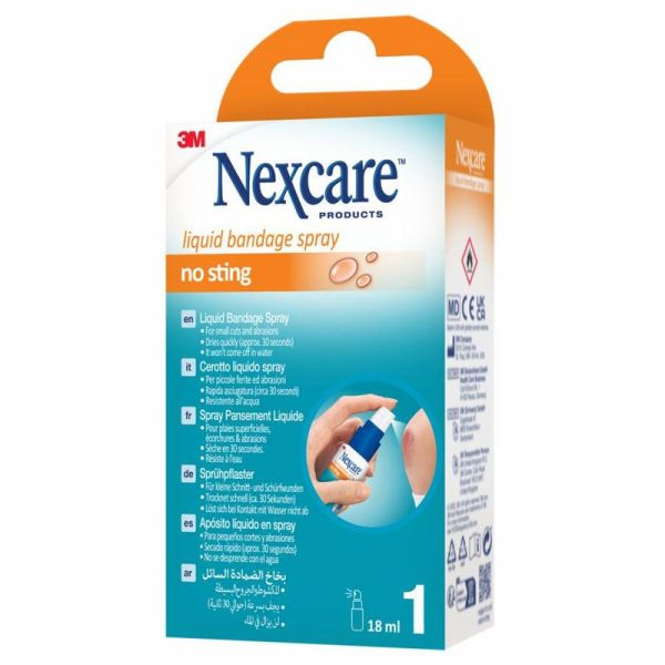 3M Nexcare Pansement liquide en spray (18 ml)