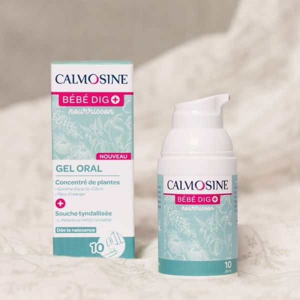 Calmosine Bébé Dig+ gel inconforts digestifs et pleurs du nourrisson (30 ml)