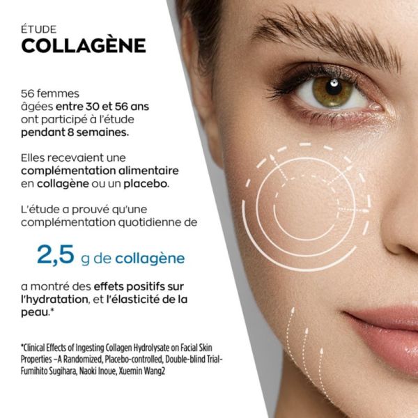 Complexe Anti-Âge collagène, acide hyaluronique & coenzyme Q10 (60 comprimés)