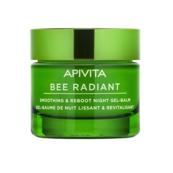 Apivita Bee Radiant Gel-Baume Nuit lissant & revitalisant (50 ml)