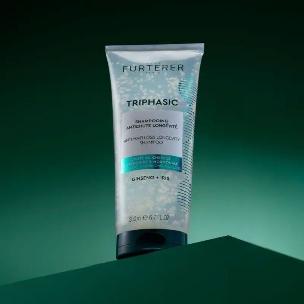 Triphasic Shampooing antichute longévité, renforce les cheveux (500 ml)