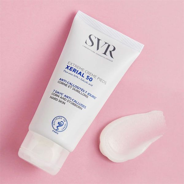 SVR Xerial 50 Extrême Crème Pieds anti-callosités, corne et durillons (50 ml)