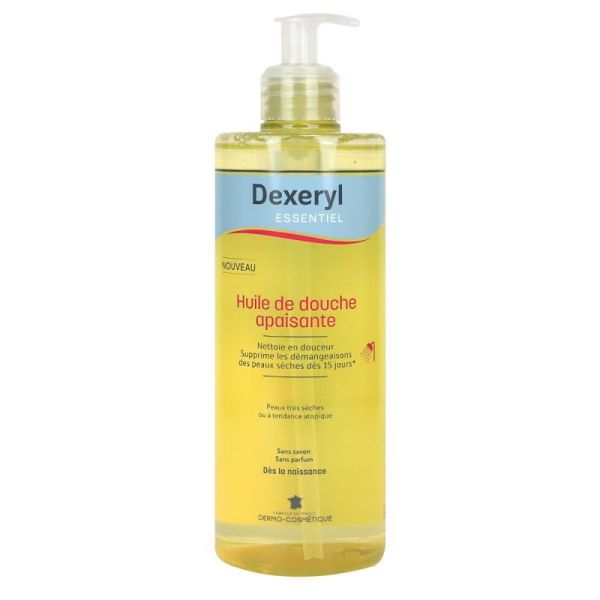 Dexeryl Essentiel Huile Douche Apaisante 500Ml