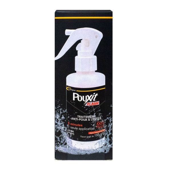 Pouxit Flash Anti-Poux & Lentes Lotion 150Ml