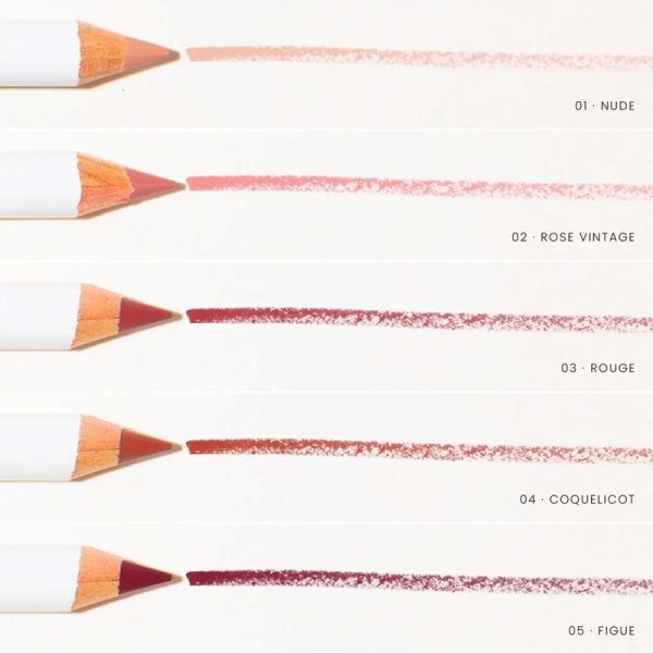 Charlotte Bio Le Crayon à Lèvres bio (Rose Vintage, 3 g)