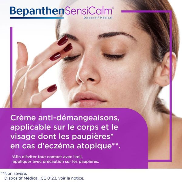 Bayer Bepanthen Sensicalm crème anti-démangeaisons sans cortisone (50 g)