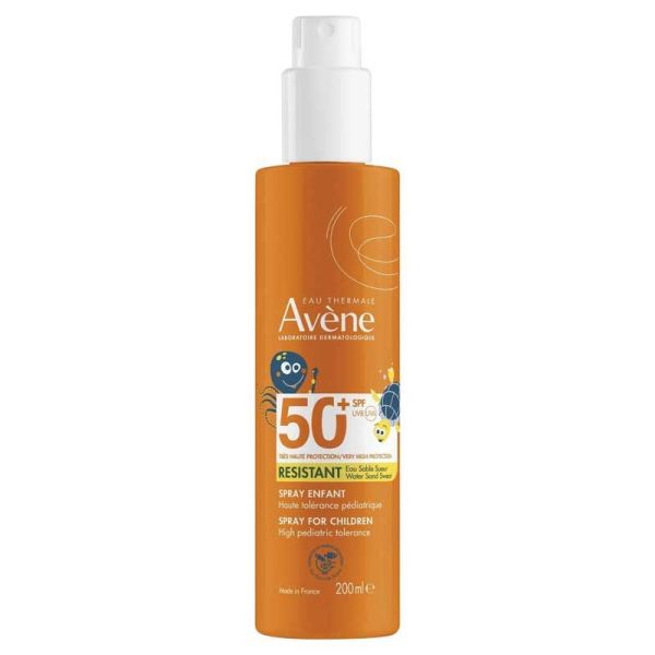 Avène Protection Solaire Spray Enfants SPF50+ très haute protection (200 ml)