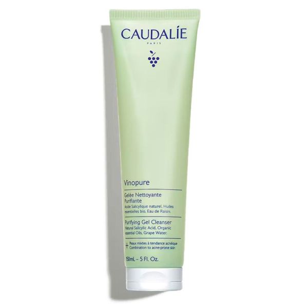 Vinopure Coffret Sérum + Gelée nettoyante purifiante offerte, à l'acide salycilique (30 ml + 150 ml)