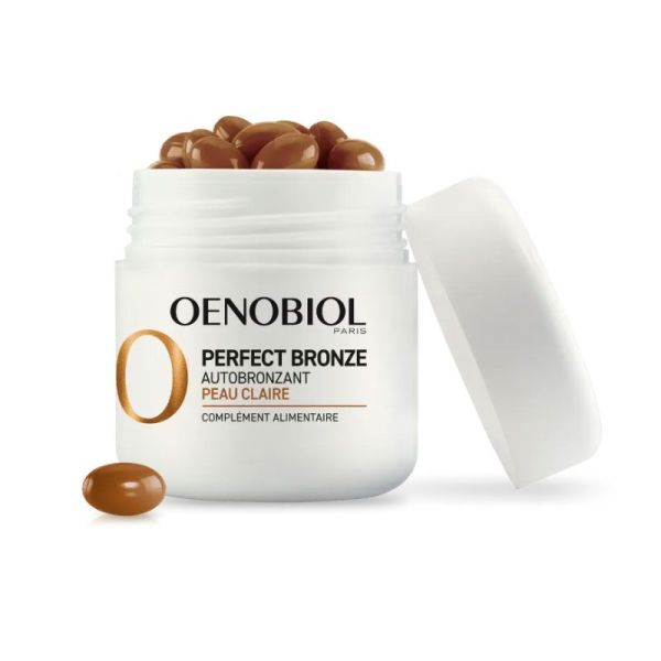 Oenobiol Perfect Bronze Autobronzant Peau claire (2 x 30 capsules)