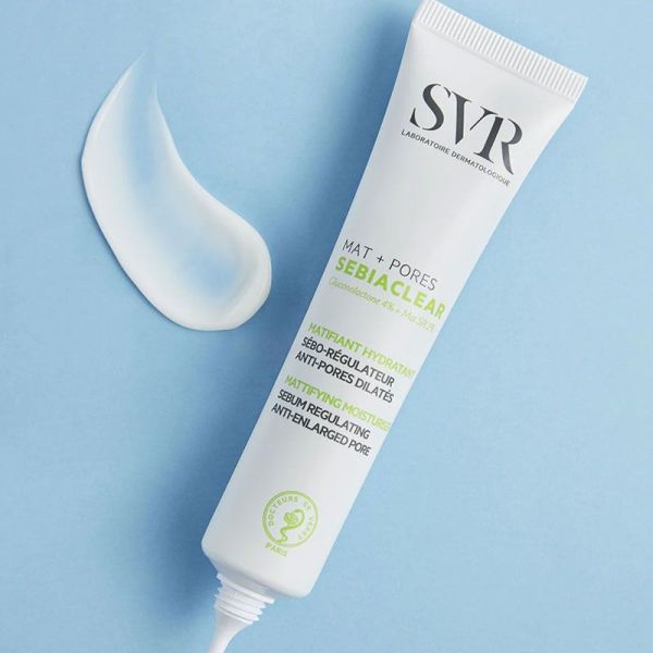 SVR Sebiaclear Mat + Pores matifiant hydratant sébo-régulateur anti-pores dilatées (40 ml)